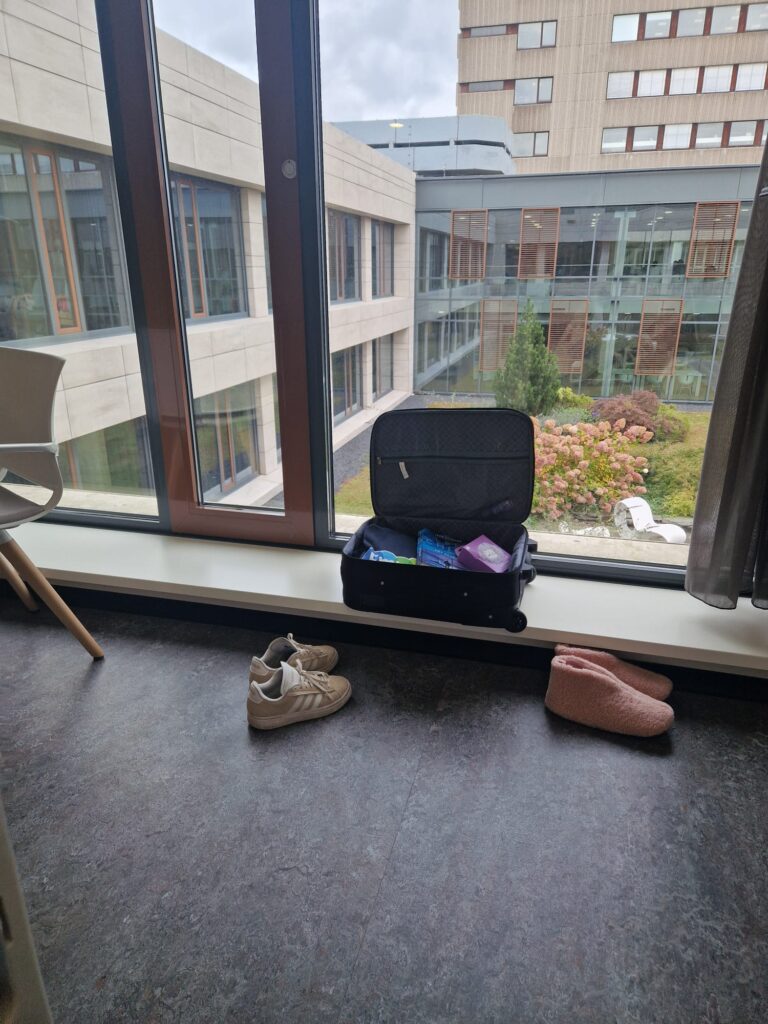 Koffer vol spullen