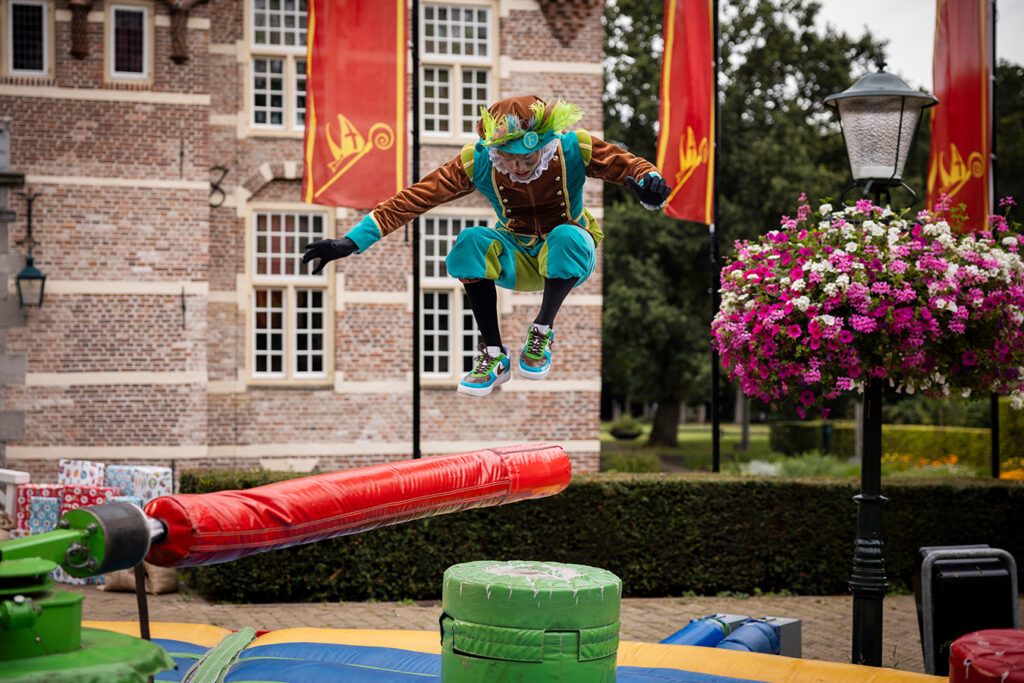Video van Sint springen